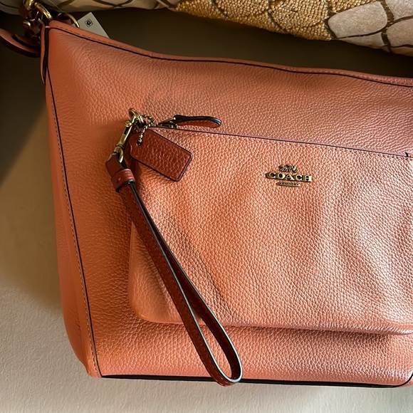 Coach SET Bag & Wallet/Wristlet in Light Coral - Picture 10 of 14